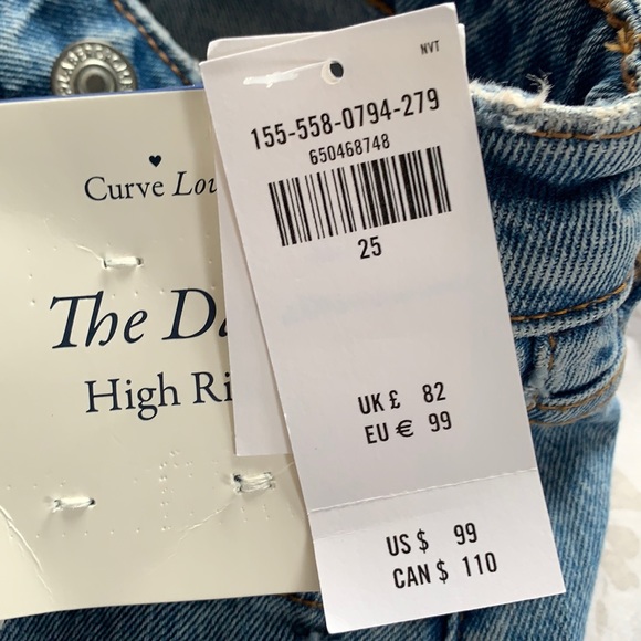 Abercrombie & Fitch Curve Love Dad Jean - Picture 5 of 6